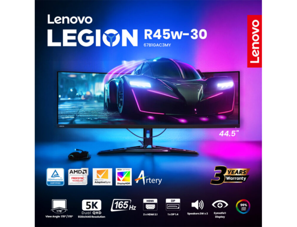 Lenovo Legion R45w-30 Monitor