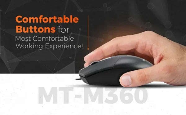 Meetion M360 USB Wired Mouse - Image 3