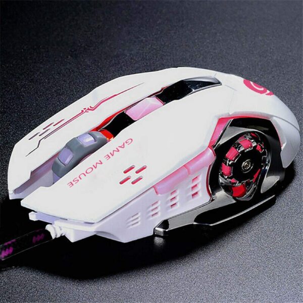 JEQANG Game Competitive Wired Mouse JM-520 6D - Image 3