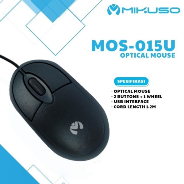 MIKUSO MOS-015U OPTICAL MOUSE - Image 2