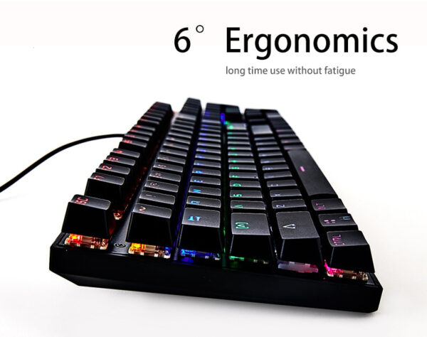 BOSSTON MK912A Wired Mechanical RGB Keyboard - Image 2